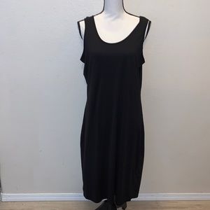 JJ Perfection black 3XL sleeveless stretchy dress